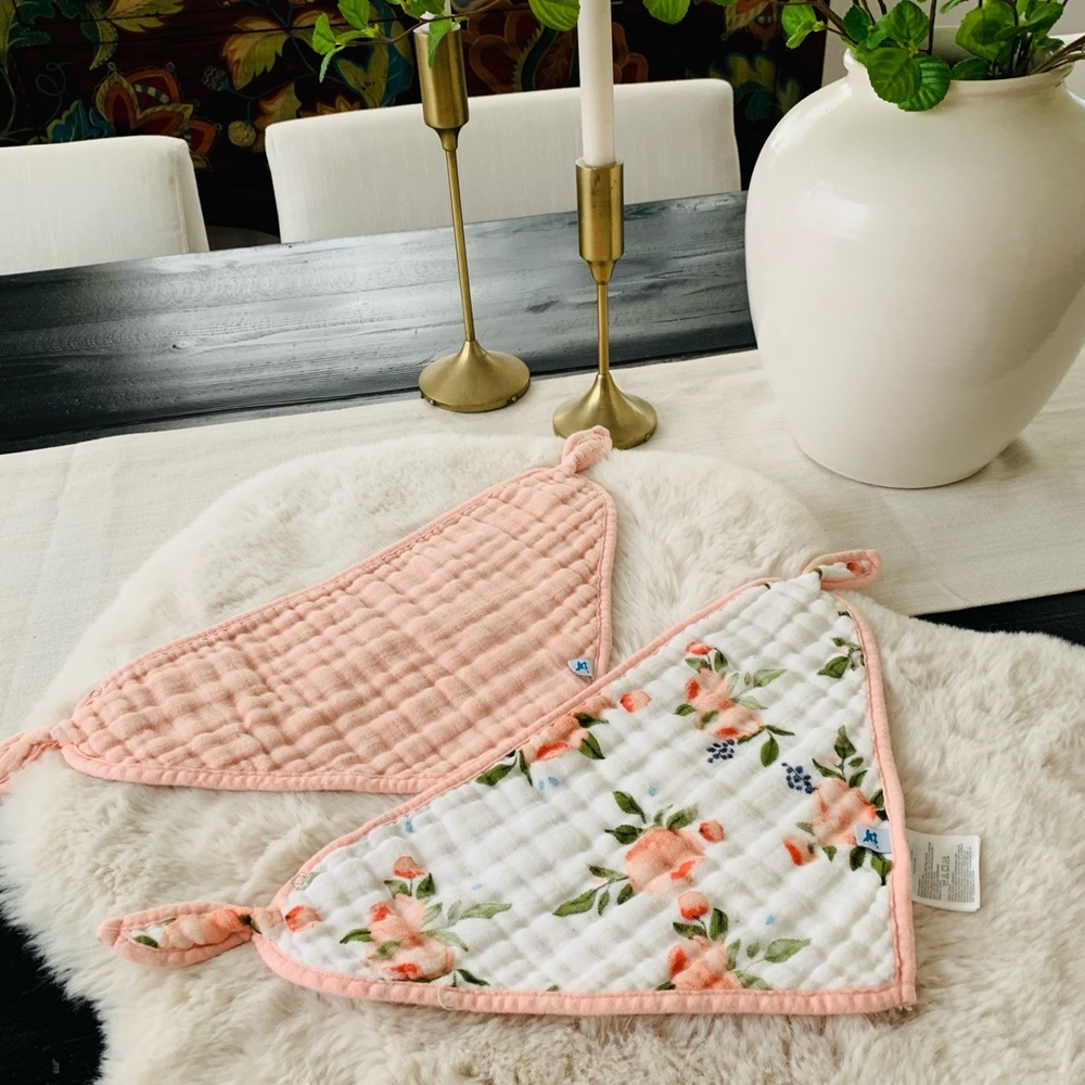 Little unicorn bandanna bibs